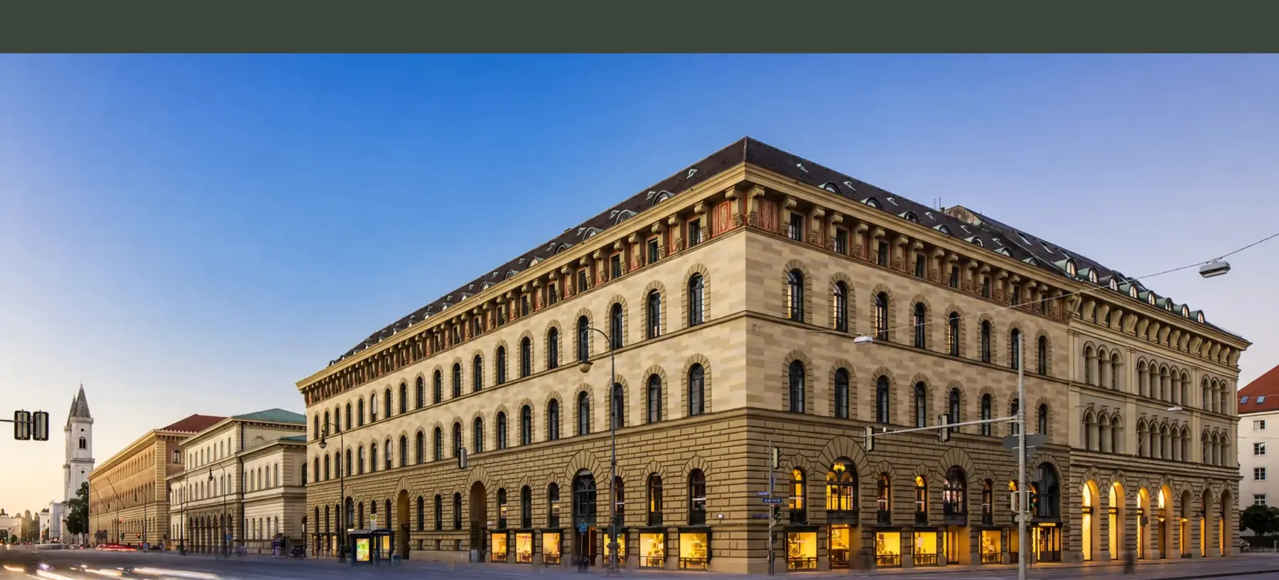 Das Ludwigpalais an der Ludwigstraße in München, neuer Standort von Sophia Lauton ab November 2026