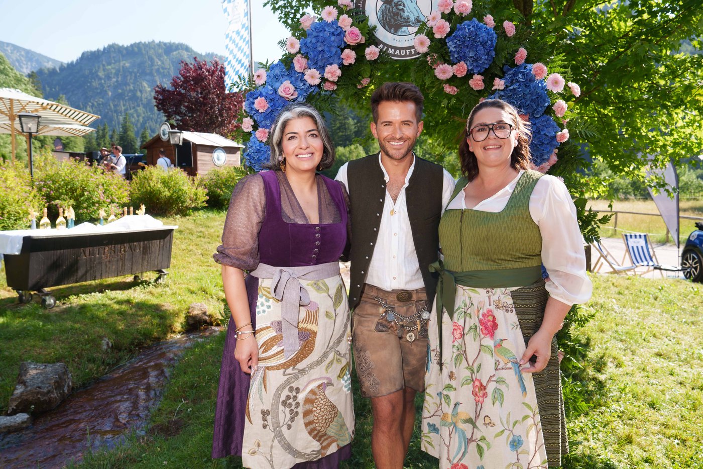 Sophia Lauton Sommerauftakt am Tegernsee beim Almauftrieb